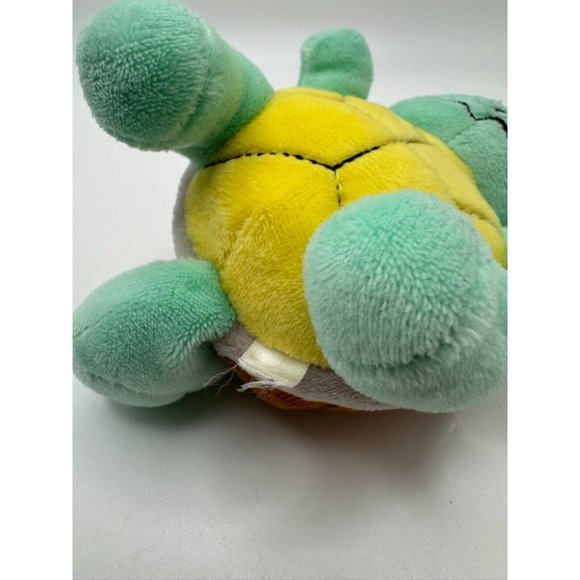 Pokemon  Nintendo Squirtle Turtle Small 6" Stuffed Animal Plush 1997 Vintage - Picture 8 of 9